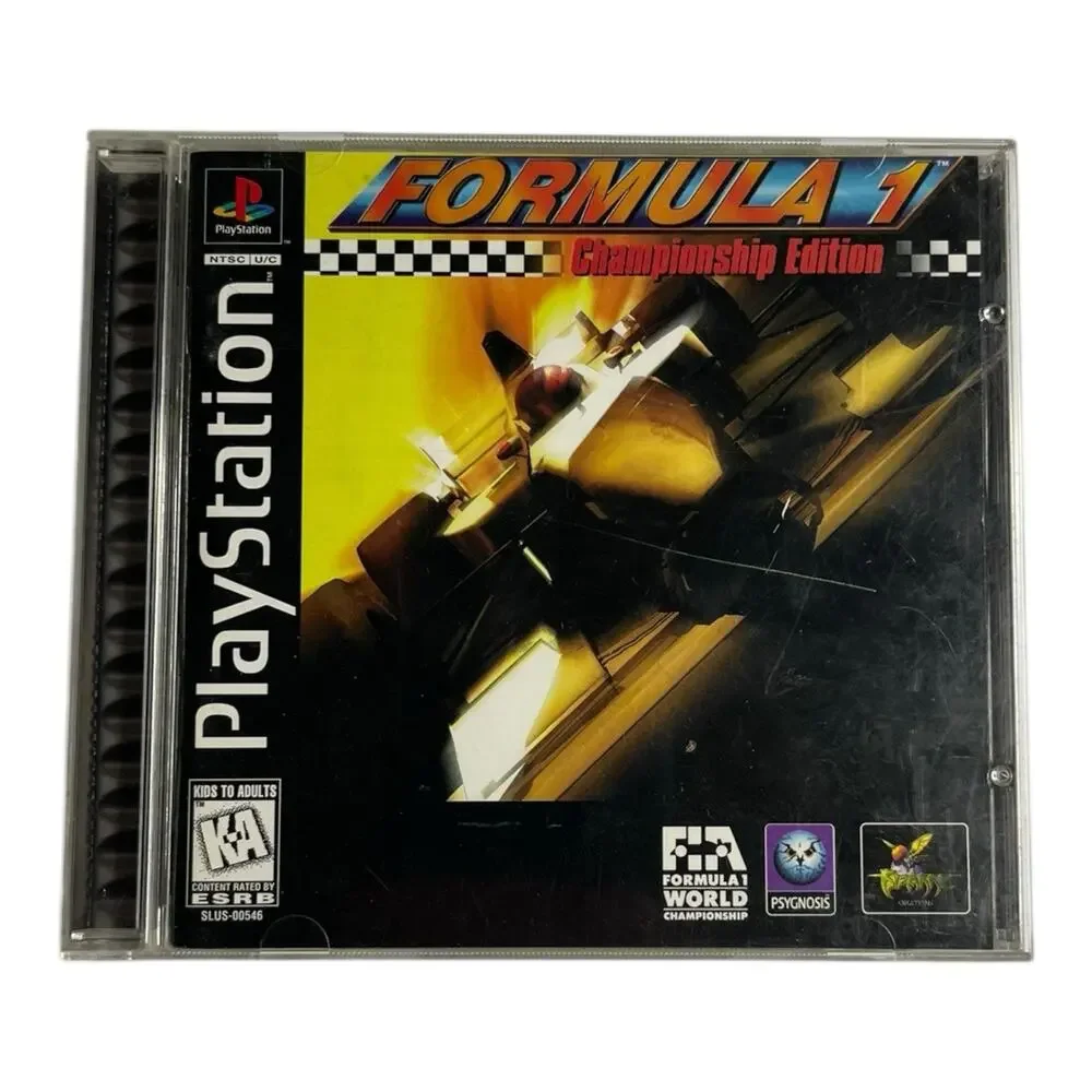 PlayStation 1 PS1 Formula 1‎ Driver Nascar Racing Video Game Retro Bundle Lot 3